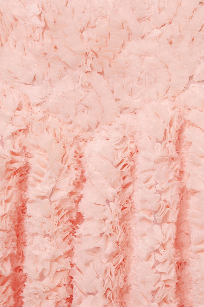 Юбка миди из фактурной ткани