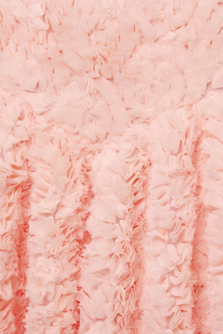 Юбка миди из фактурной ткани