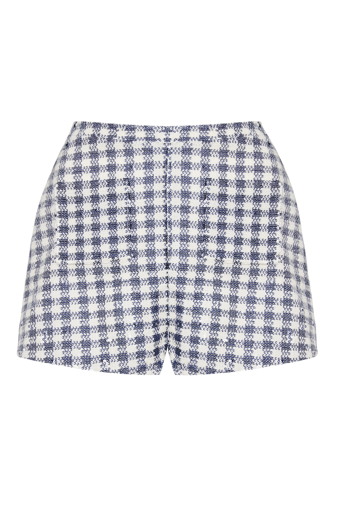 Костюм из ткани с пайетками