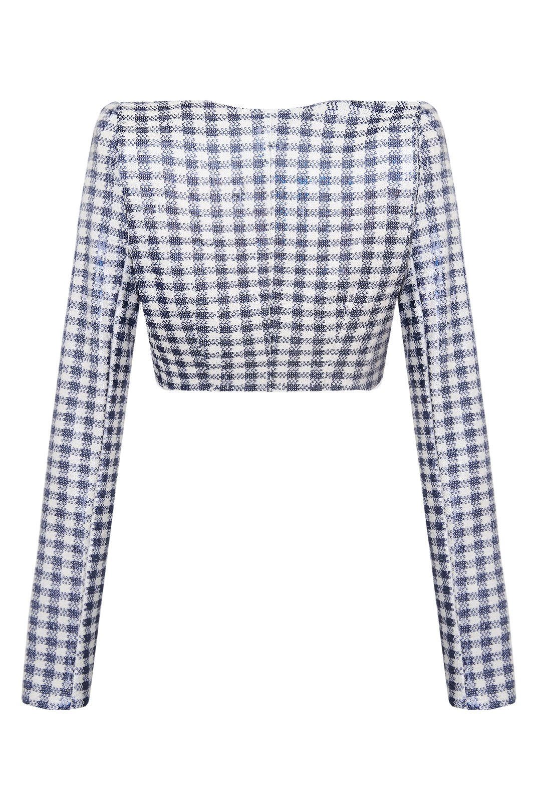 Костюм из ткани с пайетками