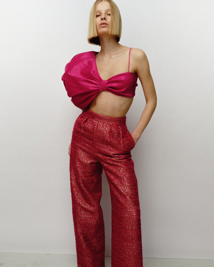 Брюки из твида