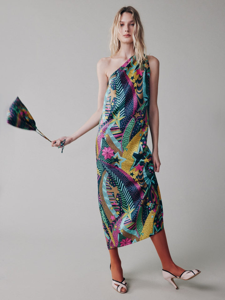 Cумка-кисет с принтом из шелка Liberty